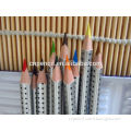 7\" triangle Water color pencil in metal tube/ senior grade water color pencil with end dip